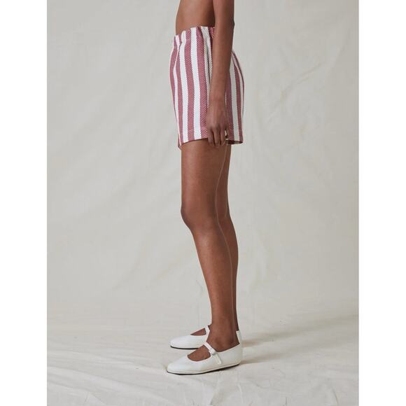 NWT Attersee The Shorts | Crimson - Red Stripe / 2 / M - Picture 3 of 4